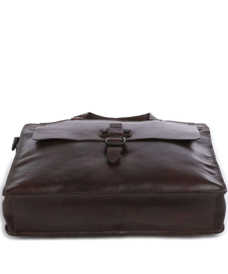 Harold Business- & Laptop Bags-Aberdeen Briefcase grained cow leather