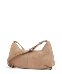 Coccinelle Shoulder Bags-Abigail Suede Shoulder bag brushed leather