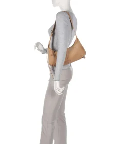 Coccinelle Shoulder Bags-Abigail Suede Shoulder bag brushed leather