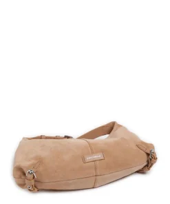Coccinelle Shoulder Bags-Abigail Suede Shoulder bag brushed leather