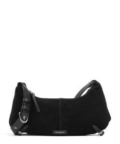 Coccinelle Shoulder Bags-Abigail Suede Shoulder bag brushed leather