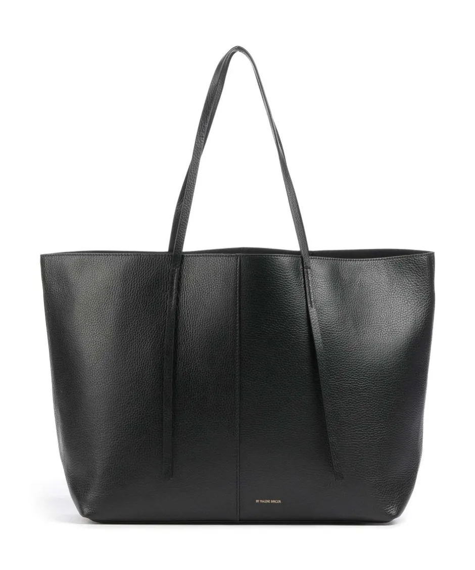 by Malene Birger Tote Bags-Abilla Tote bag grained leather