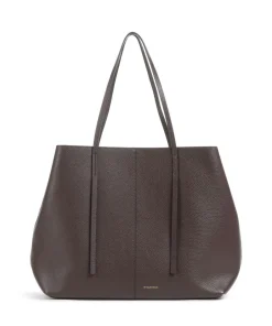by Malene Birger Tote Bags-Abilla Tote bag grained leather