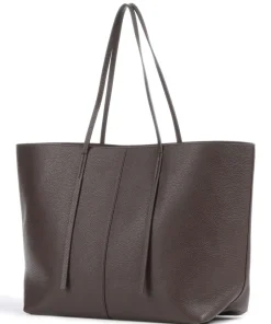 by Malene Birger Tote Bags-Abilla Tote bag grained leather