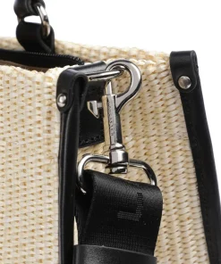Lancaster Tote Bags|Handbags-Actual Mini Osier Handbag bast
