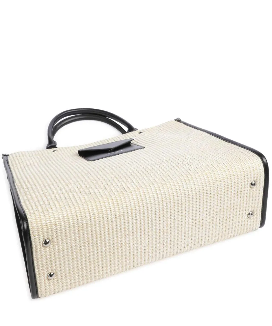 Lancaster Tote Bags|Handbags-Actual Mini Osier Handbag bast