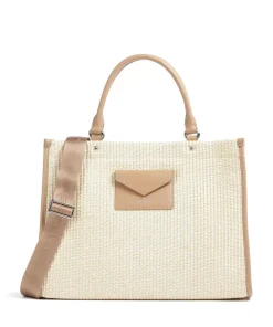 Lancaster Tote Bags|Handbags-Actual Mini Osier Handbag bast