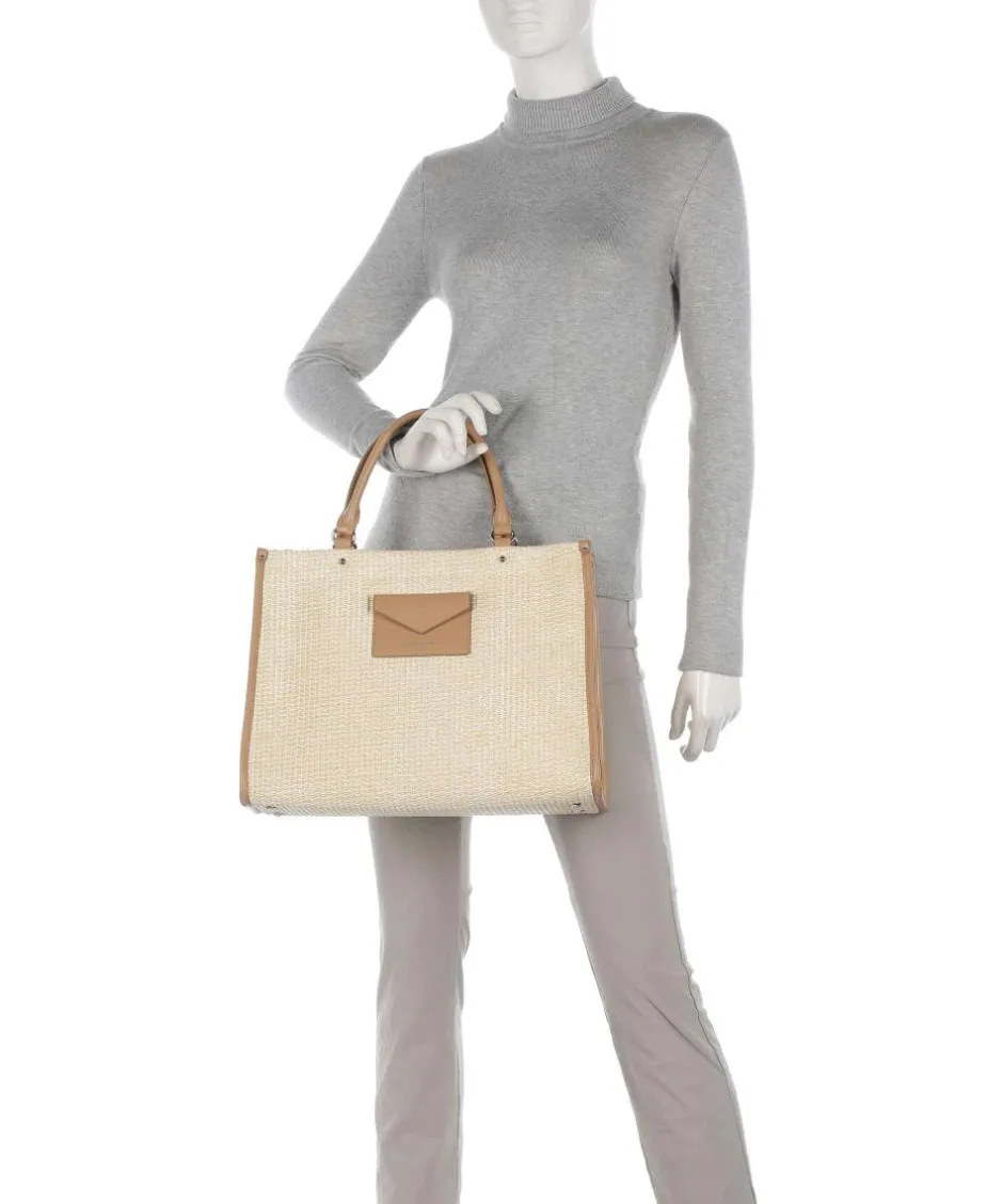 Lancaster Tote Bags|Handbags-Actual Mini Osier Handbag bast