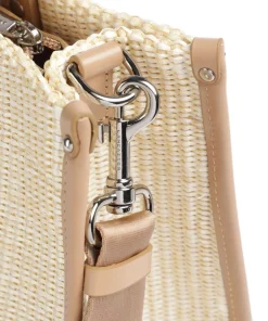 Lancaster Tote Bags|Handbags-Actual Mini Osier Handbag bast