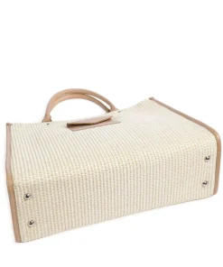 Lancaster Tote Bags|Handbags-Actual Mini Osier Handbag bast