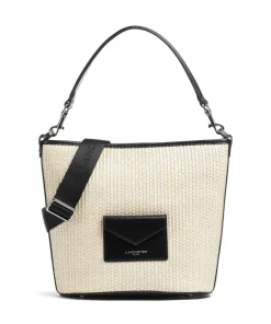 Lancaster Shoulder Bags|Hobo Bags-Actual Mini Osier Hobo bag bast
