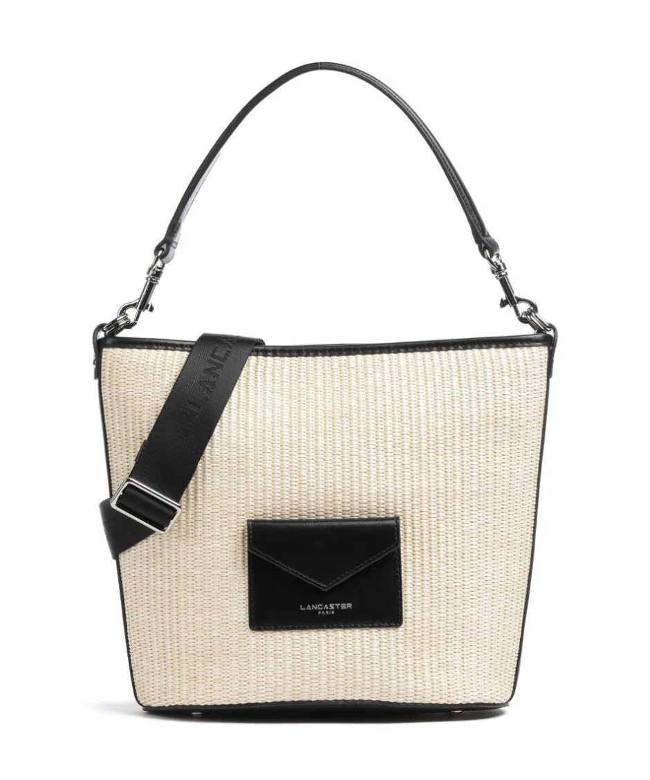 Lancaster Shoulder Bags|Hobo Bags-Actual Mini Osier Hobo bag bast