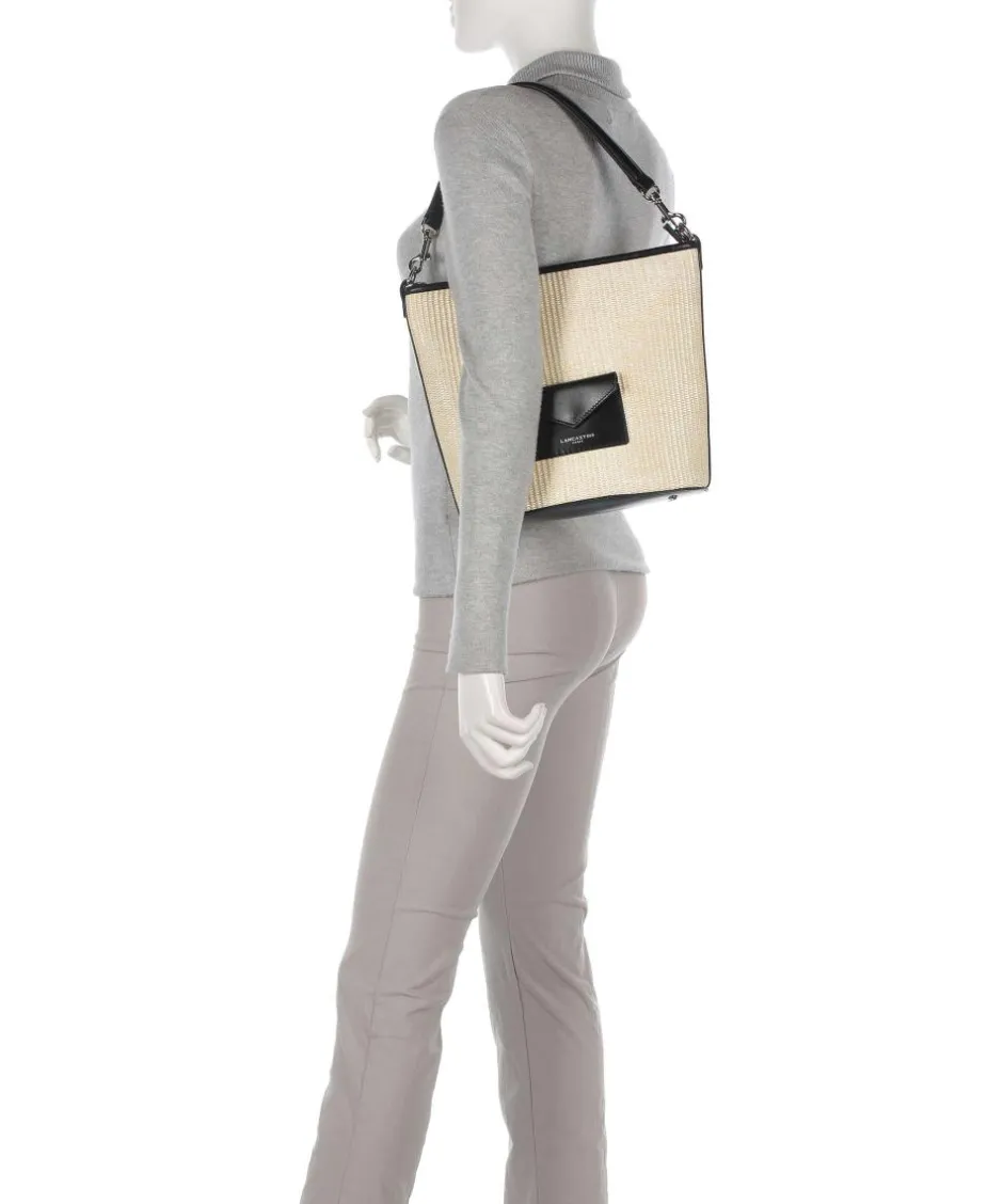 Lancaster Shoulder Bags|Hobo Bags-Actual Mini Osier Hobo bag bast