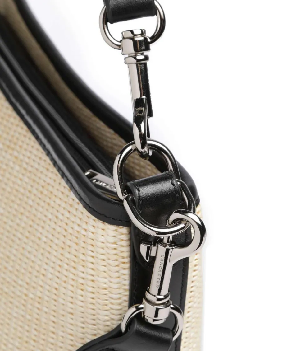 Lancaster Shoulder Bags|Hobo Bags-Actual Mini Osier Hobo bag bast