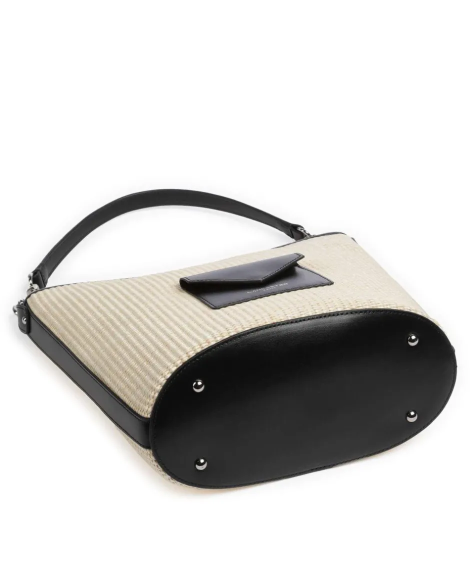 Lancaster Shoulder Bags|Hobo Bags-Actual Mini Osier Hobo bag bast