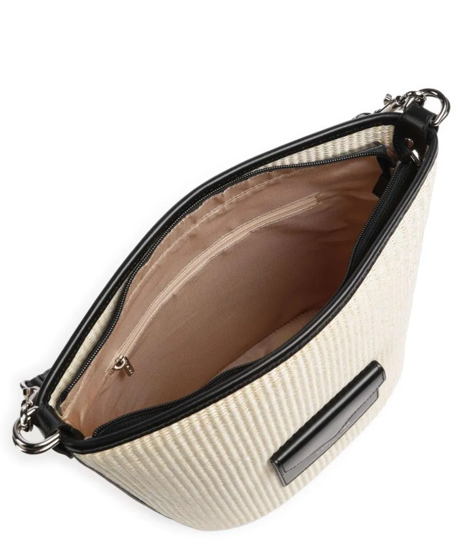 Lancaster Shoulder Bags|Hobo Bags-Actual Mini Osier Hobo bag bast
