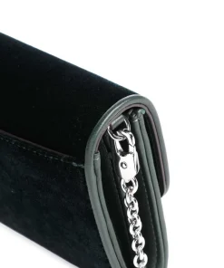 Lauren Ralph Lauren Clutch & Evening Bags|Crossbody Bags-Adair 20 Crossbody bag leather, velvet fabric