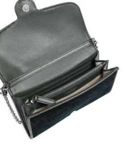 Lauren Ralph Lauren Clutch & Evening Bags|Crossbody Bags-Adair 20 Crossbody bag leather, velvet fabric