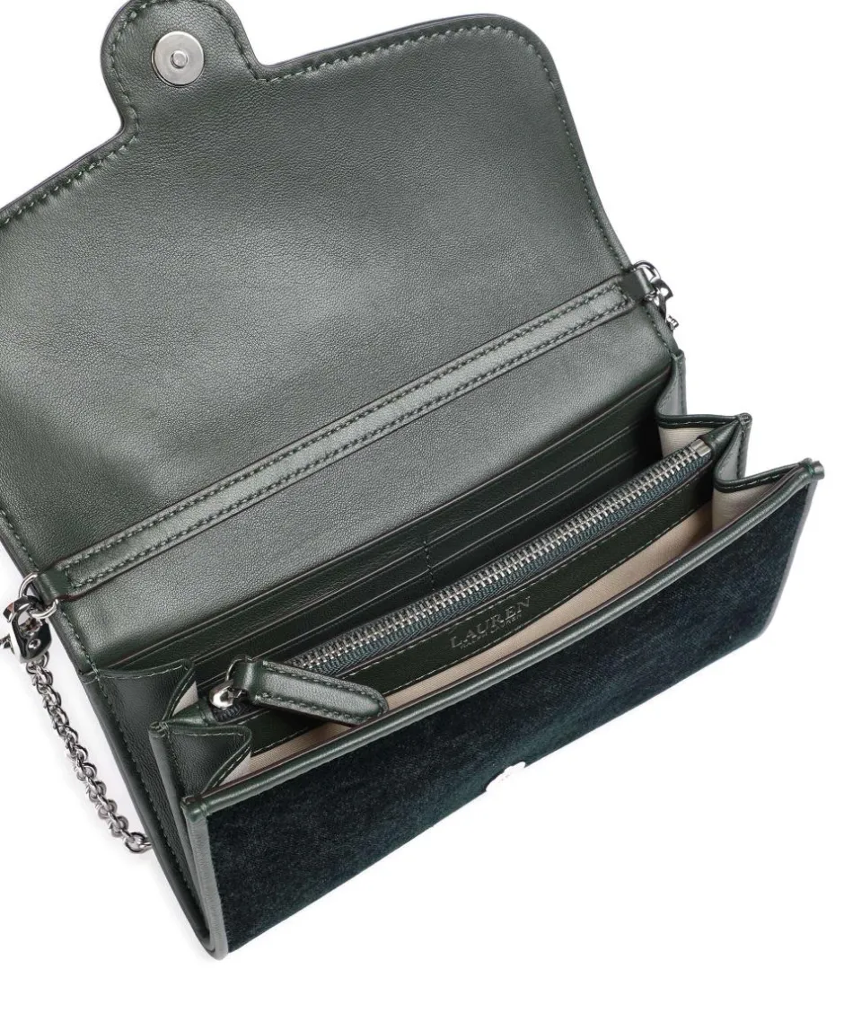 Lauren Ralph Lauren Clutch & Evening Bags|Crossbody Bags-Adair 20 Crossbody bag leather, velvet fabric