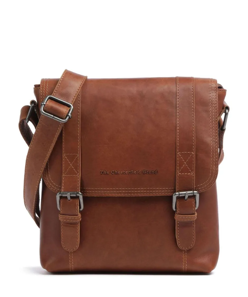 The Chesterfield Brand Crossbody Bags-Adelanto Crossbody bag 10″ pull-up cow leather