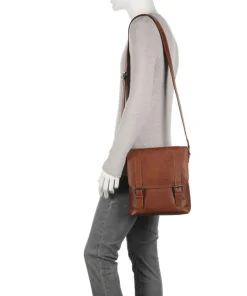 The Chesterfield Brand Crossbody Bags-Adelanto Crossbody bag 10″ pull-up cow leather