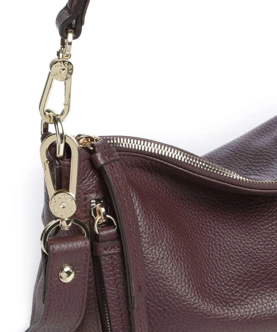 Abro Shoulder Bags|Hobo Bags-Adria Juna Small Hobo bag grained leather