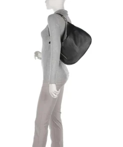 Abro Shoulder Bags|Hobo Bags-Adria Juna Small Hobo bag grained cow leather