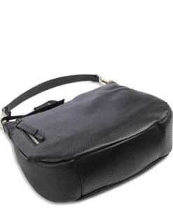 Abro Shoulder Bags|Hobo Bags-Adria Juna Small Hobo bag grained cow leather