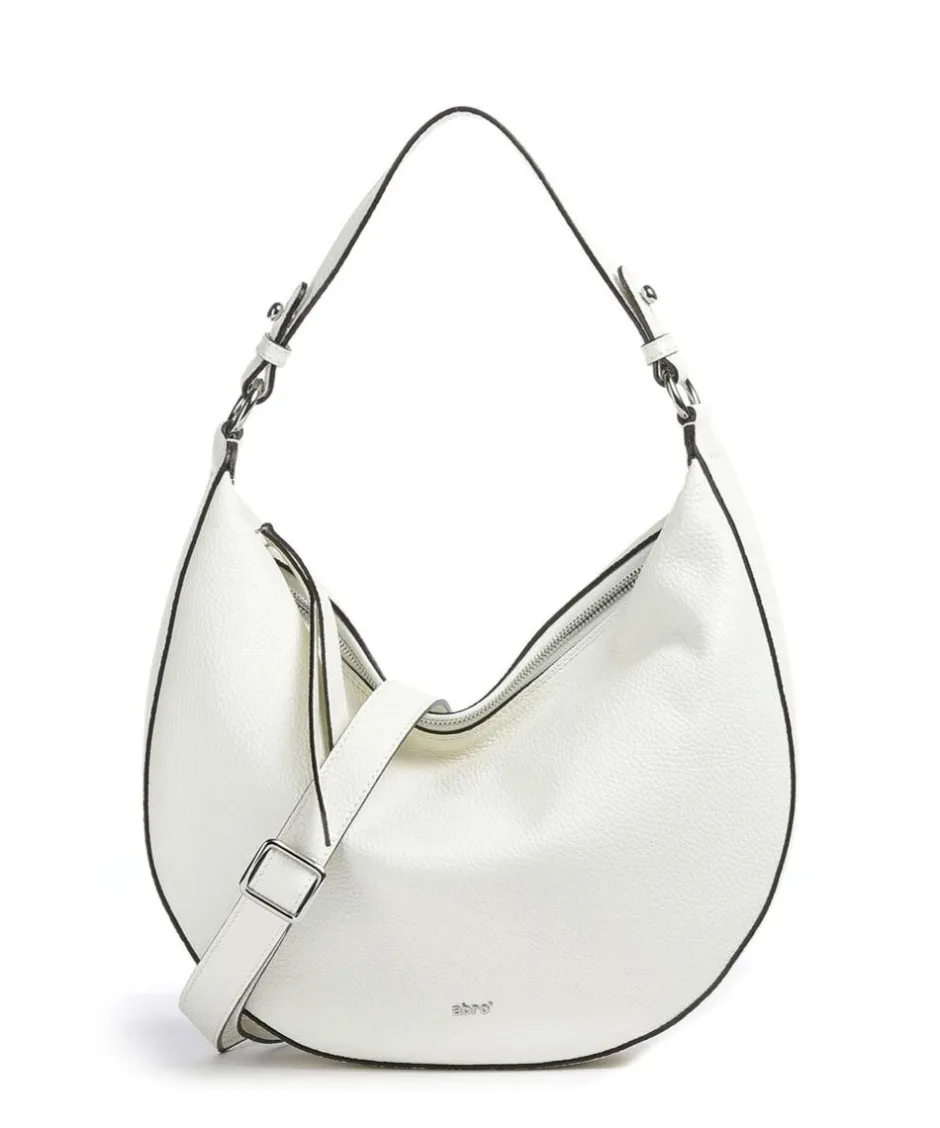 Abro Shoulder Bags|Hobo Bags-Adria Lulu Hobo bag grained cow leather