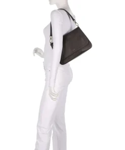 Abro Shoulder Bags-Adria Lulu Shoulder bag grained leather
