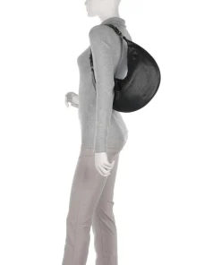 Abro Shoulder Bags|Hobo Bags-Adria Lulu Small Hobo bag grained cow leather