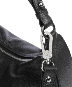 Abro Shoulder Bags|Hobo Bags-Adria Lulu Small Hobo bag grained cow leather
