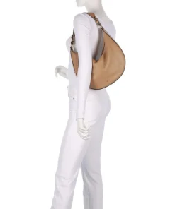 Abro Shoulder Bags|Hobo Bags-Adria Lulu Small Hobo bag grained leather
