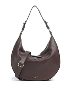 Abro Shoulder Bags|Hobo Bags-Adria Lulu Small Hobo bag grained leather