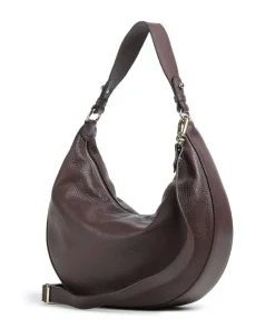 Abro Shoulder Bags|Hobo Bags-Adria Lulu Small Hobo bag grained leather