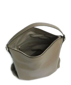 Abro Shoulder Bags|Hobo Bags-Agave Carina Hobo bag grained leather