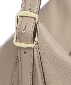 Abro Shoulder Bags|Hobo Bags-Agave Carina Hobo bag grained leather