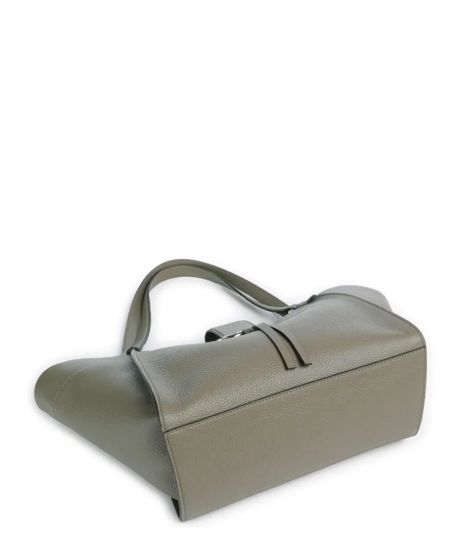 Abro Tote Bags-Agave Temi Tote bag grained leather