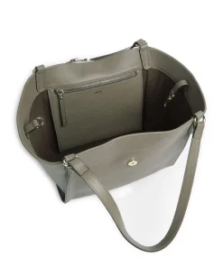 Abro Tote Bags-Agave Temi Tote bag grained leather