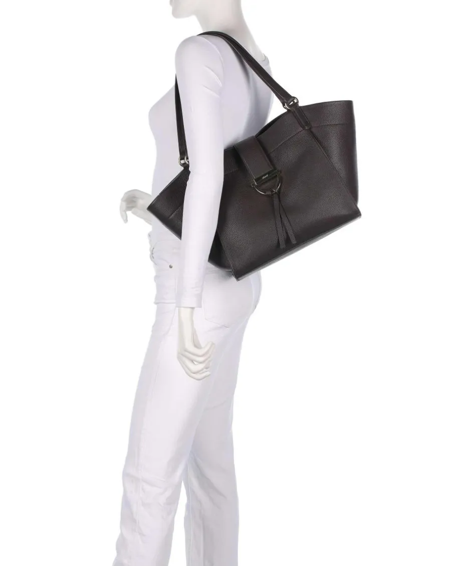 Abro Tote Bags-Agave Temi Tote bag grained leather