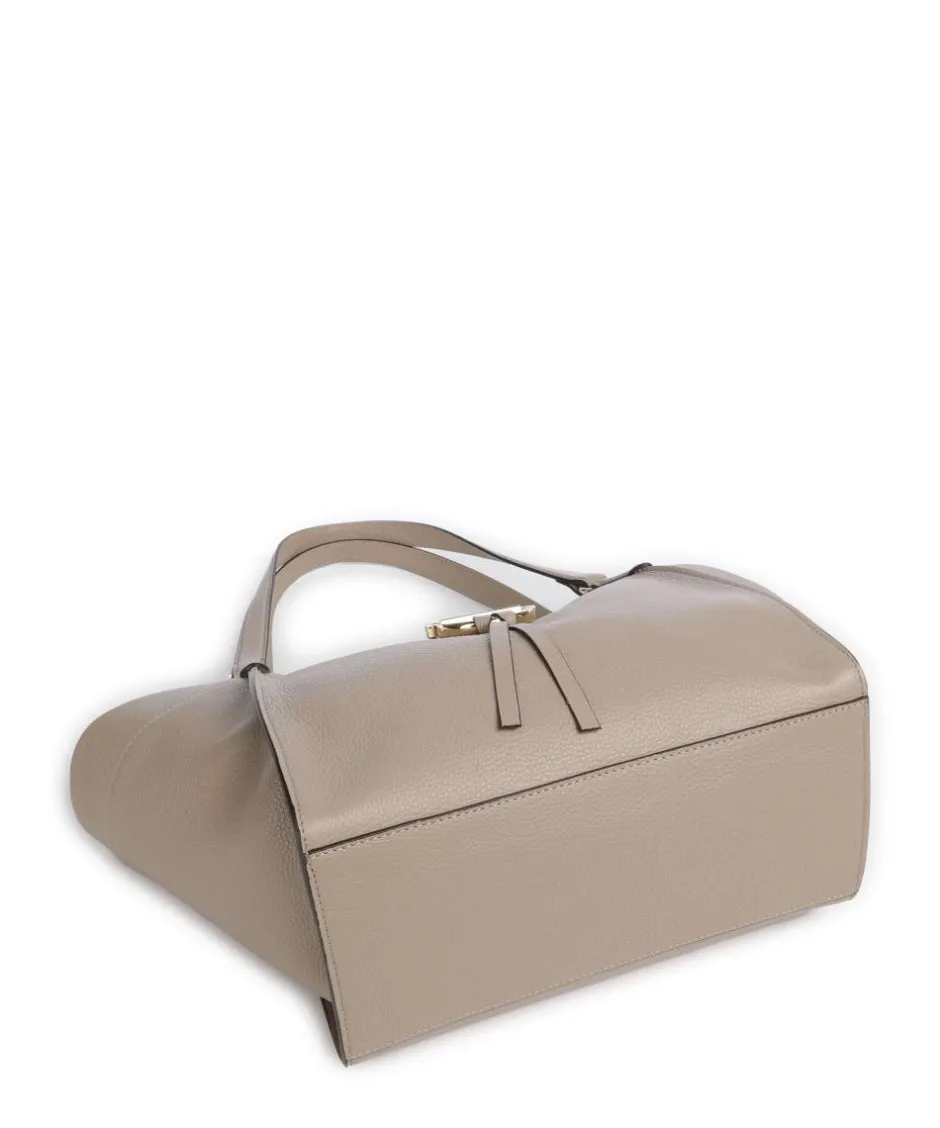 Abro Tote Bags-Agave Temi Tote bag grained leather
