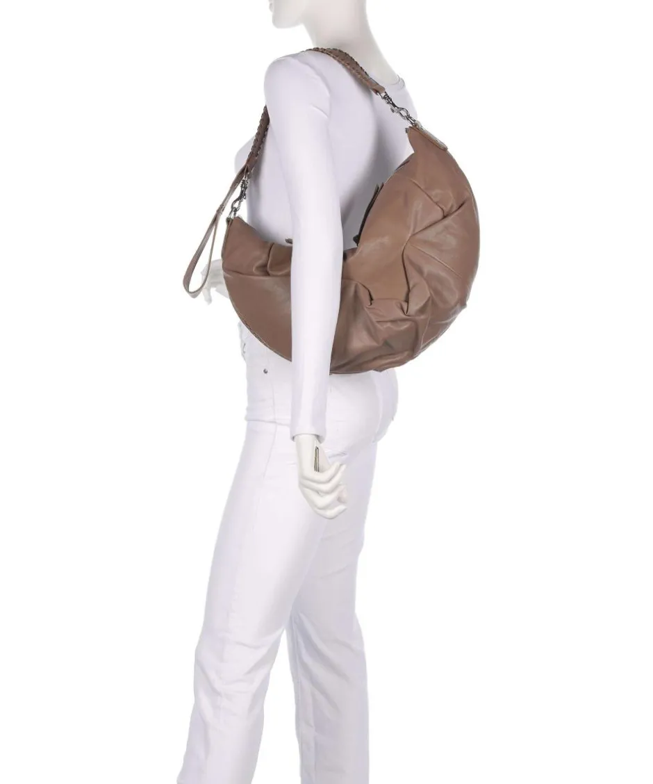 Vivienne Westwood Shoulder Bags|Hobo Bags-Agnes Supple Medium Hobo bag sheepskin leather