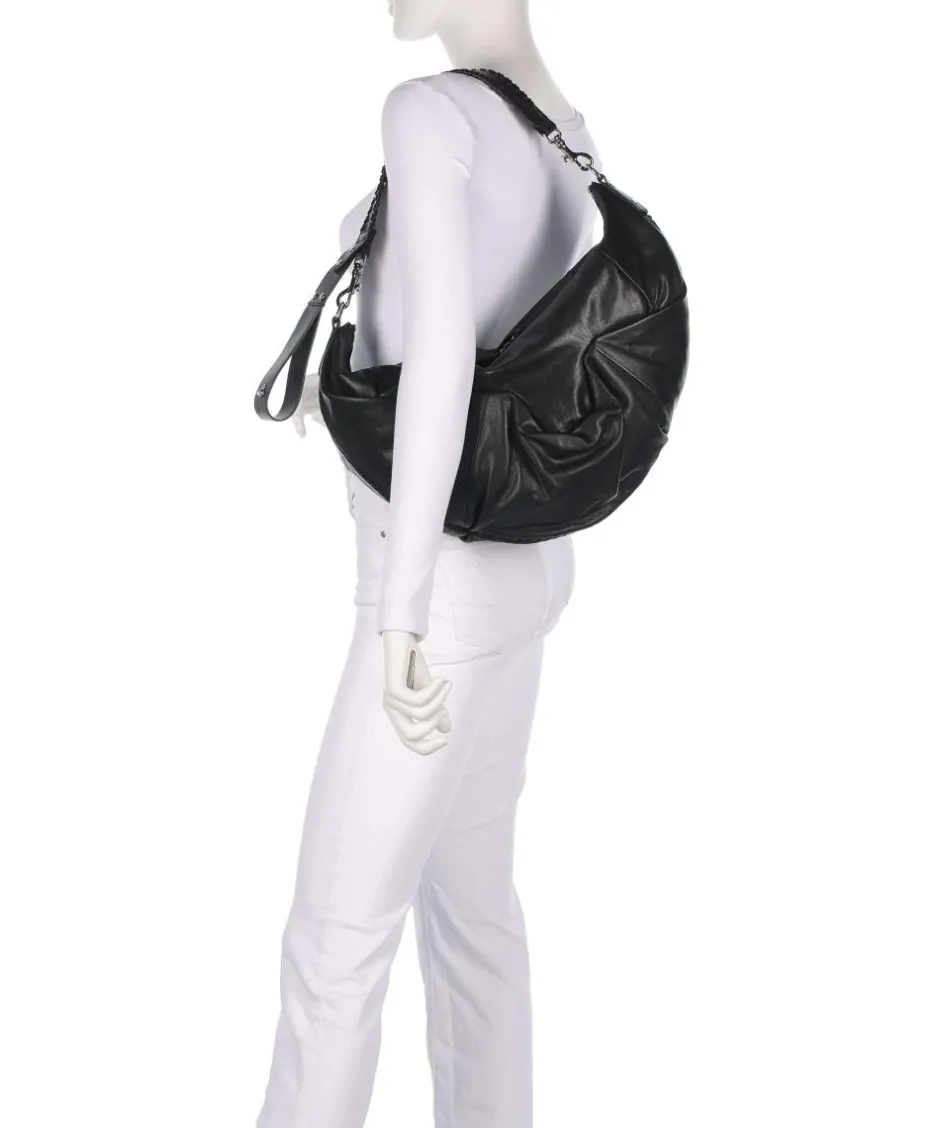 Vivienne Westwood Shoulder Bags|Hobo Bags-Agnes Supple Medium Hobo bag sheepskin leather
