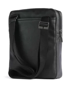 Piquadro Crossbody Bags-AKRON Crossbody bag 10″ fine grain cow leather