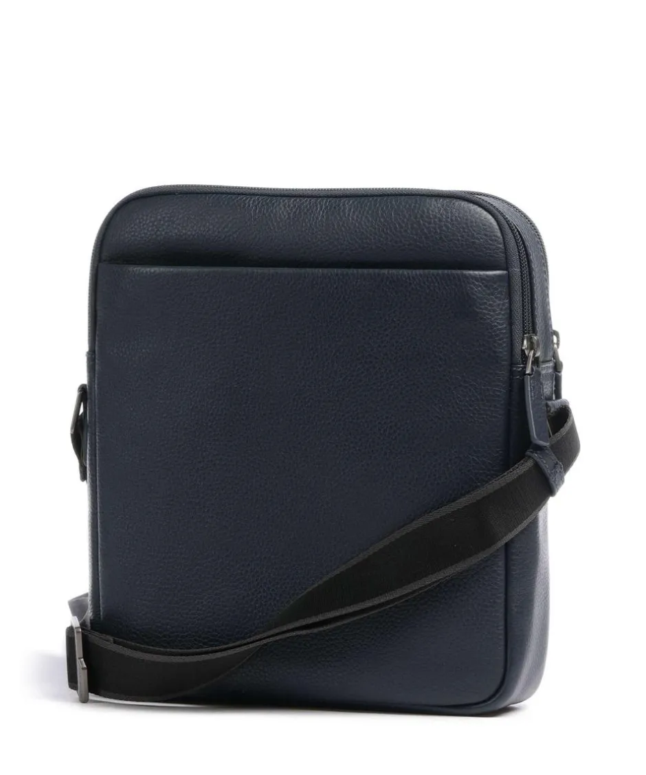 Roncato Crossbody Bags-Alaska Crossbody bag 10″ grained leather