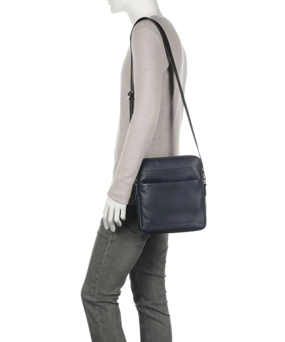 Roncato Crossbody Bags-Alaska Crossbody bag 10″ grained leather