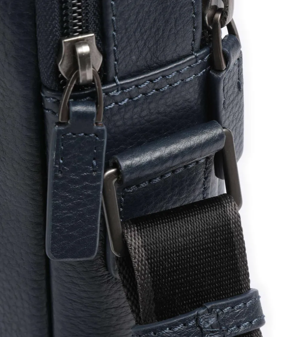 Roncato Crossbody Bags-Alaska Crossbody bag 10″ grained leather