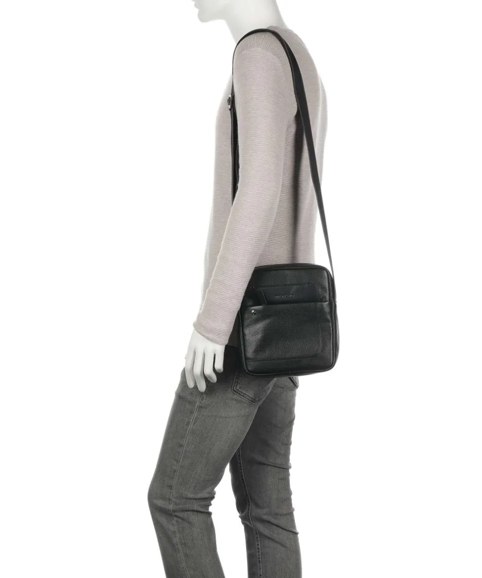Roncato Crossbody Bags-Alaska Crossbody bag grained leather