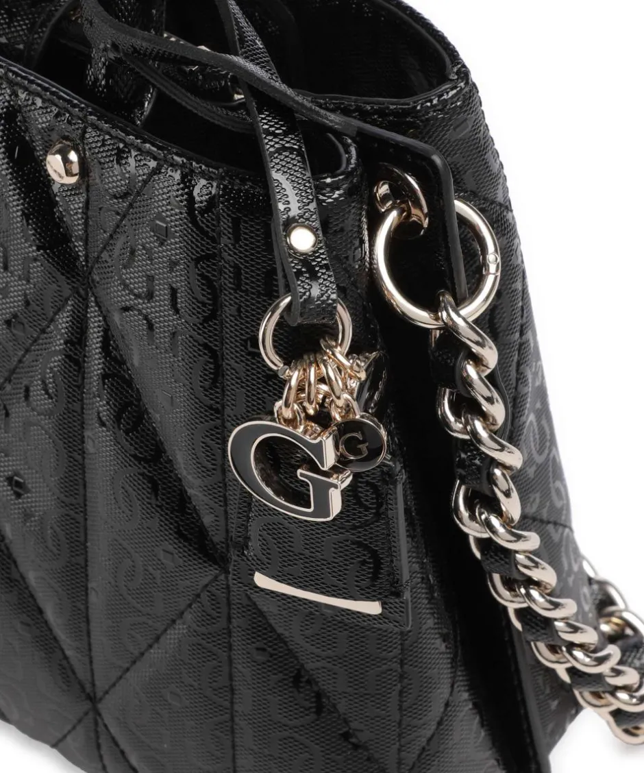 Guess Handbags-Aldina G-Shine Handbag imitation leather