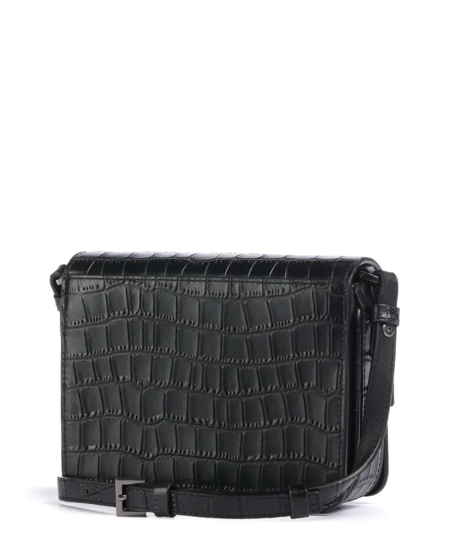 Liebeskind Crossbody Bags-Alex New Croco S Crossbody bag embossed cow leather